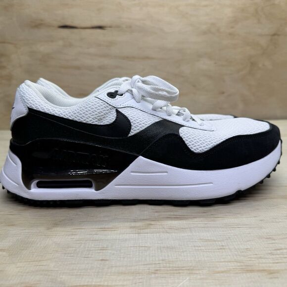 NEW Nike Air Max Systm White Black Mens Shoes Sneakers Sz 11.5 DM9537-103 main image 4